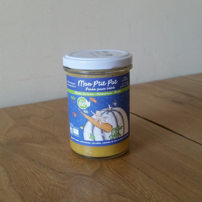 Petit Pot Bebe Bio Pomme De Terre Potimarron Navet